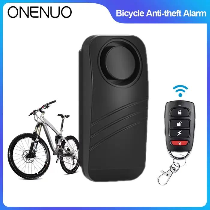 Alarme de moto sans fil, télécommande antivol, alarme de vélo étanche, alarme de vélo électrique pou