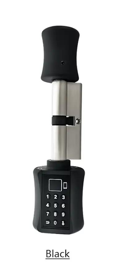 Serrure de porte intelligente sans clé, application Tuya, mot de passe, empreinte digitale, clavier 