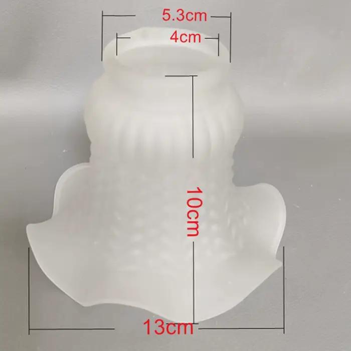 Abat-jour de plafond en verre, couvercle de lumière en forme de fleur, protection d'ampoule, luminai