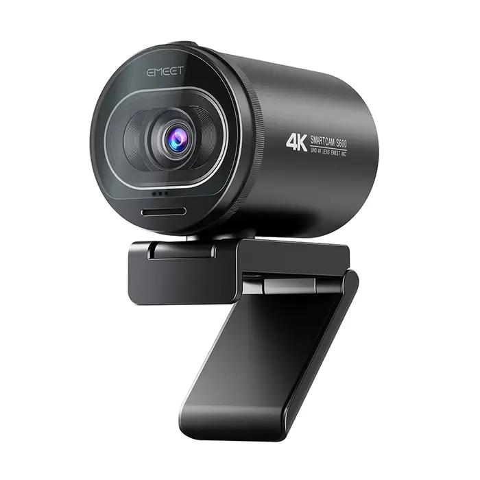 Webcam 4K 1080P 60FPS avec autofocus, caméra de streaming EMEET S600, caméra de diffusion en direct 