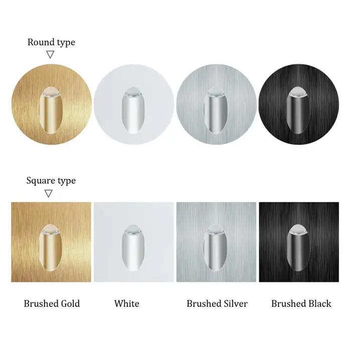 Led Escalier Lumière En Aluminium Encastré Carré Rond Applique Murale 1W 3W Étape atoway Coin Appliq