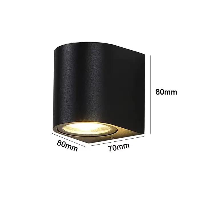 Applique murale LED imperméable conforme à la norme IP65, design moderne, luminaire décoratif d'exté
