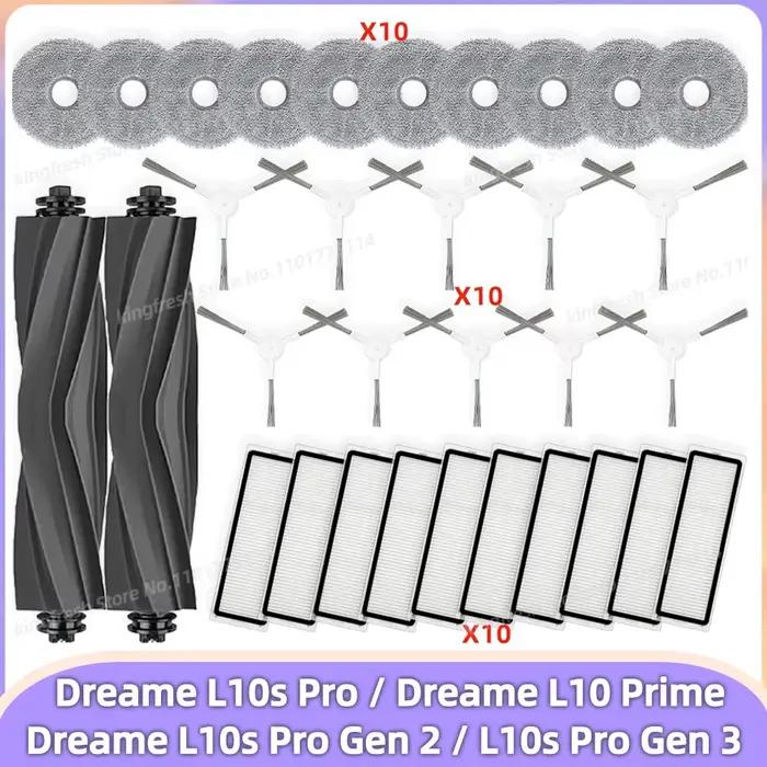 Compatible avec ( Dreame L10s Pro Gen 3 / Dreame L10s Pro Gen 2 / Dreame L10s Pro / Dreame L10 Prime