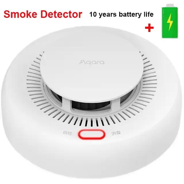 Aqara détecteur de fumée Zigbee 3.0 capteur très sensible détection de Concentration de fumée foncti