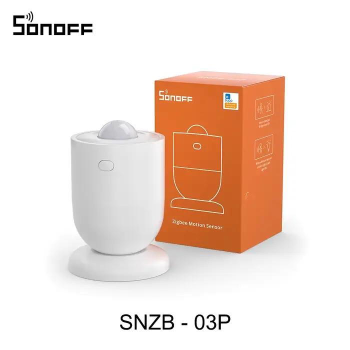 SONOFF SNZB-03P capteur de mouvement ZigBee détection de lumière intelligente alarme de déclenchemen