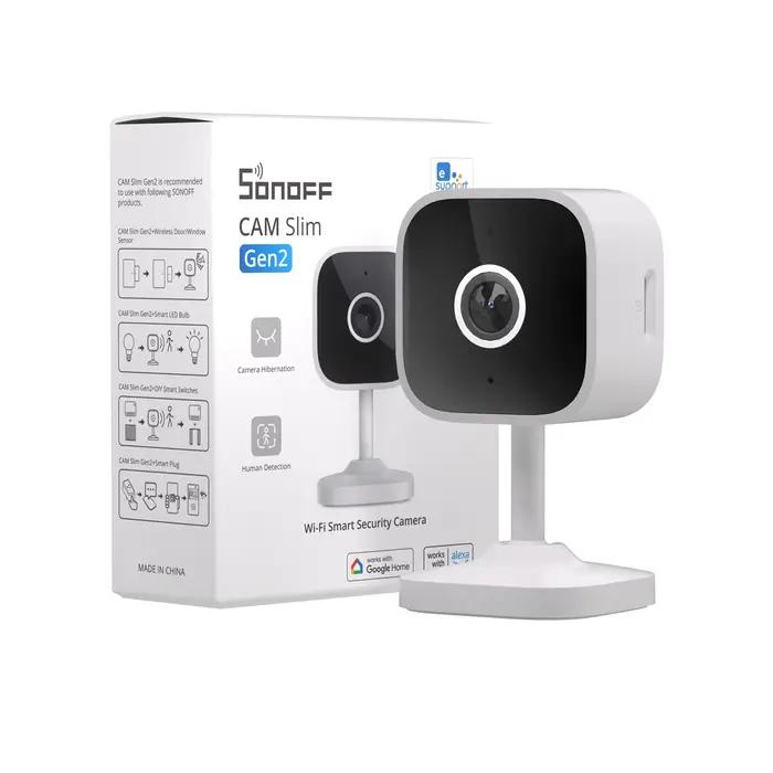 SONOFF CAM Slim Gen2 WiFi caméra de sécurité à domicile intelligente 1080P HD détection de mouvement