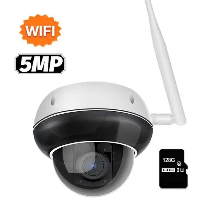 Caméra dôme PTZ suivi humanoïde 4K 8MP HD WiFi caméra IP extérieure coque métallique étanche sécurit