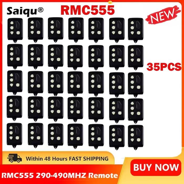 Télécommande de porte de Garage 35 pièces, contrôle de porte électrique RMC555 250-450MHZ, télécomma