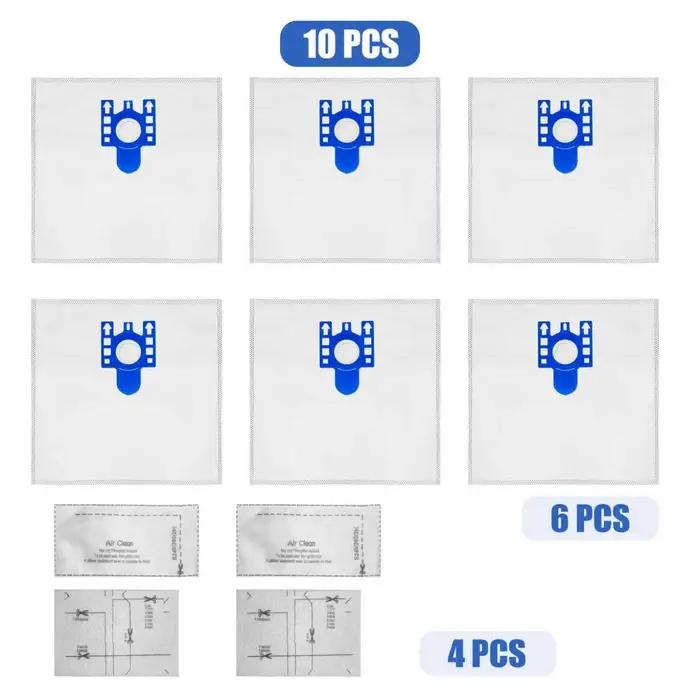 6 + 4 haute qualité pour Miele FJM sac à poussière pour MIELE FJM GN Type aspirateur Hoover sacs à p