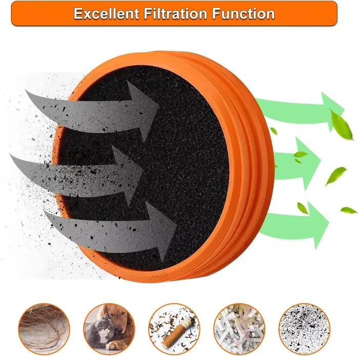 Filtre de remplacement FC8009/01, 5 pièces, pour aspirateur Philips SpeedPro et SpeedPro Aqua FC6721
