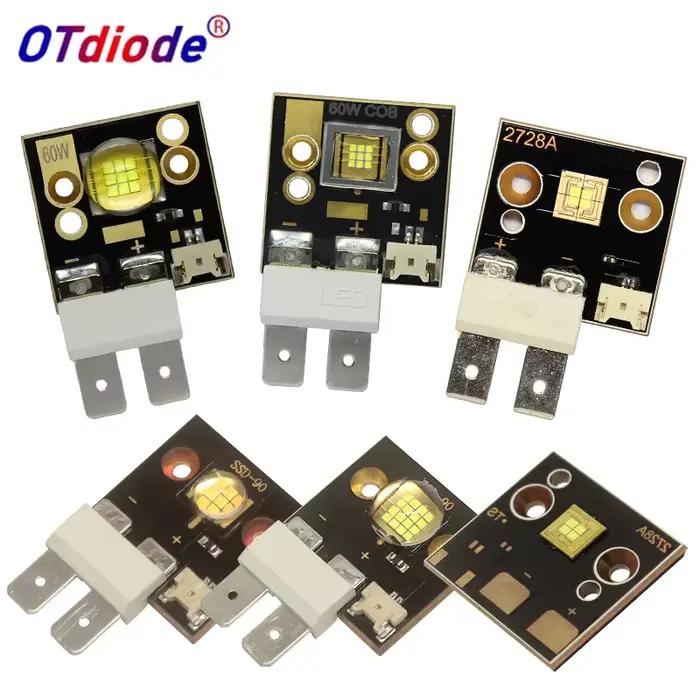 LED 60W 80W 90W 3V 5V12V haute puissance LED puce de lumière de scène CBT90 SCT90 CST-90 blanc chaud