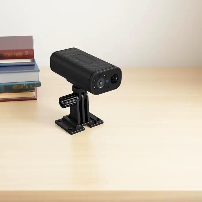PNZEO Caméra de sécurité domestique sans fil intelligente, extérieur étanche 4K HD Faible consommati