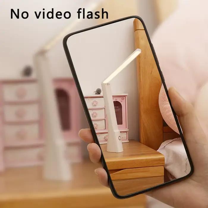 Lampe de bureau Led pliable tactile réglable pour maison intelligente chambre veilleuse étudiant lec
