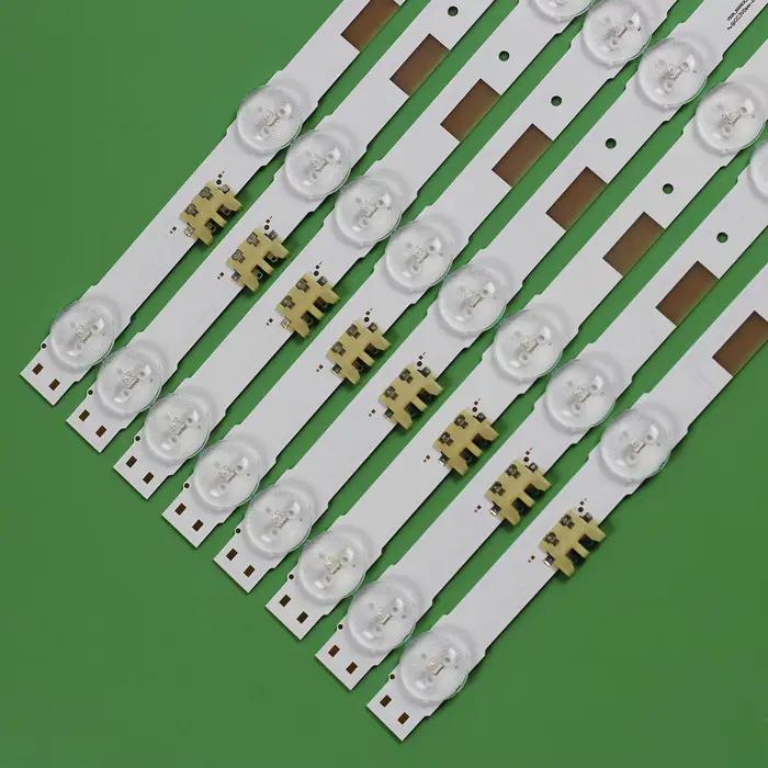 Bande de rétroéclairage LED, 16 pièces, pour Samsung UE50JU6800 UE50JU6850 UE50JU6800K UA50JS7200 UE