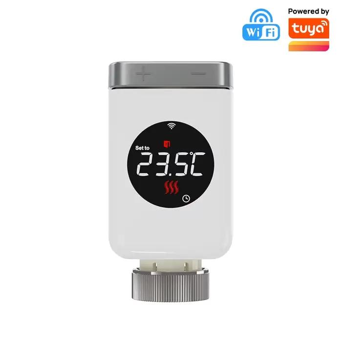 Tuya – tête thermostatique Wifi intelligente, actionneur de vanne de radiateur, régulateur de tempér