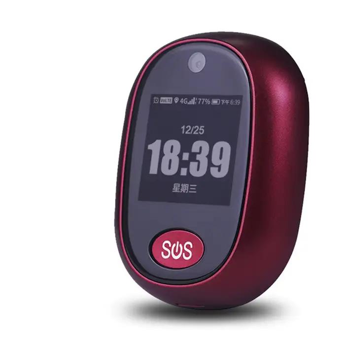 Alarme d'urgence étanche IP67 avec bouton SOS, écran Tuouch V45, suivi GPS, soins infirmiers de la p