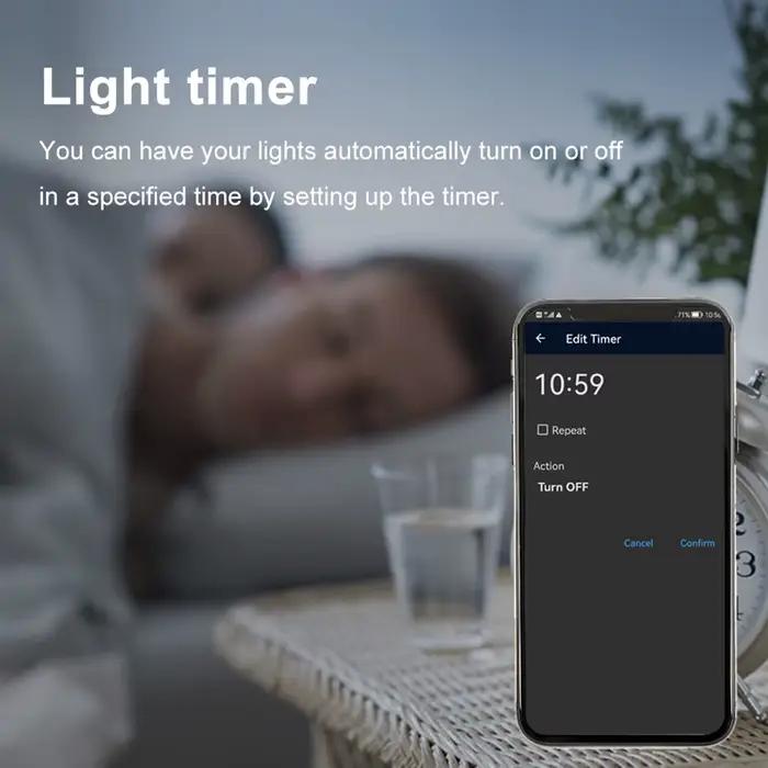 Mini contrôleur de Led sans fil, bouton variable, Bluetooth, pour bande lumineuse monochrome 3014 CO