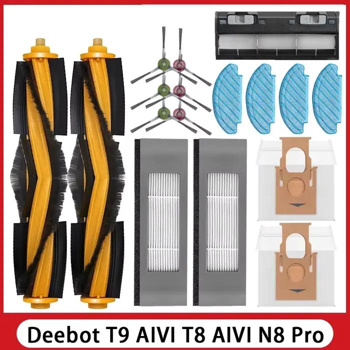 Pour ECOVACS Deebot T8 AIVI T9 AIVI N8 Pro AIVI N9 N10 N10 Plus accessoires brosse principale, bross