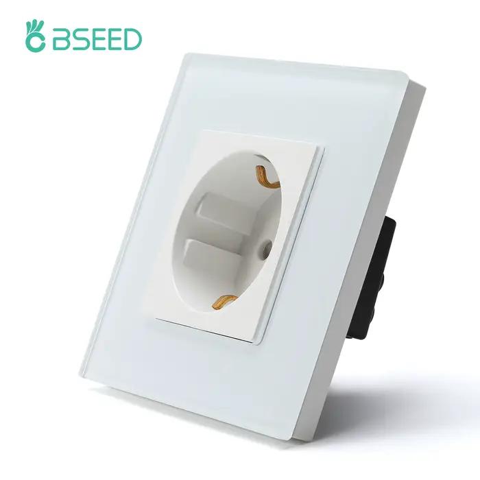 BSEED 1/2/3 boutons interrupteur de lumière tactile 1 voie interrupteur à capteur Simple type-c pris
