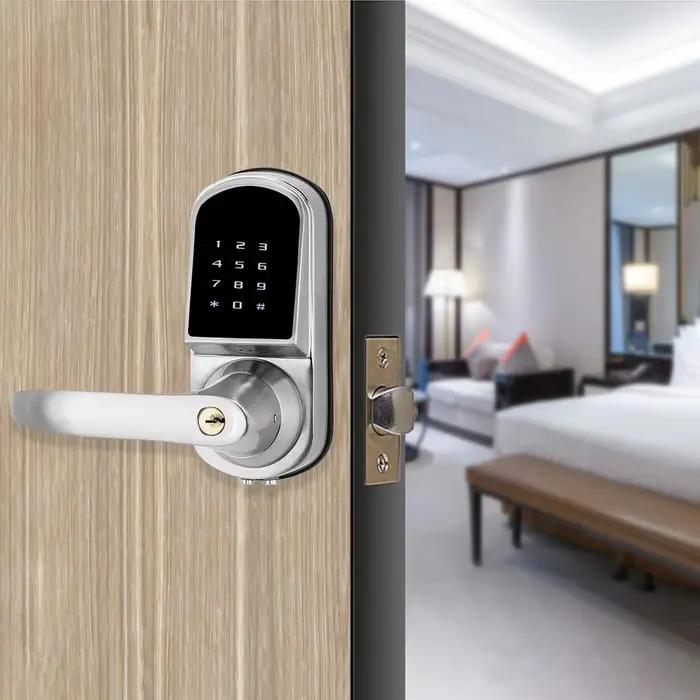 Serrure de porte électronique intelligente TTlock, sans Bluetooth, pour appartements, bureaux, hôtel