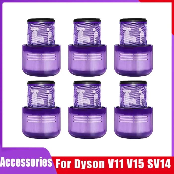 Filtre HEPA lavable pour aspirateur Dyson, accessoire sans fil, anciers, V15, V11, SV14
