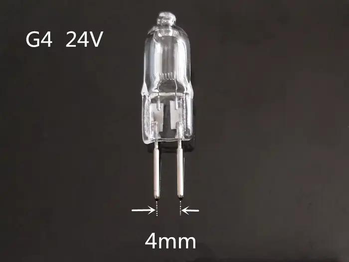 5pcs G4 24V 10W ampoule G4 24V 20W mécanique éclairage 24V G4 ampoule 35W 24V G4 ampoule 24V 20W G4 