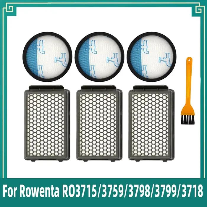 Compatible avec Rowenta RO3715/3759/3798/3799/3718 Samurai SG3751WA Pièce de Filtre HEPA de Rechange