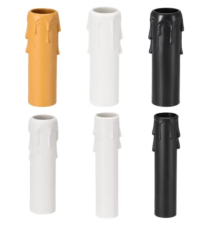 12 pièces bougie Tube lampe de Table Base bougie support de lampe Tube bougie lampe Base manchon bou