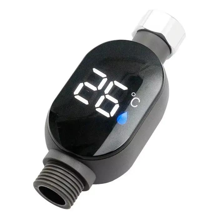 Thermomètre de Douche, Capteur de Température de Douche, Affichage de la Température de l'Eau à Domi