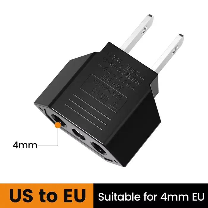 Adaptateur de prise électrique américaine, prise US vers EU, adaptateur de voyage américain, japon, 