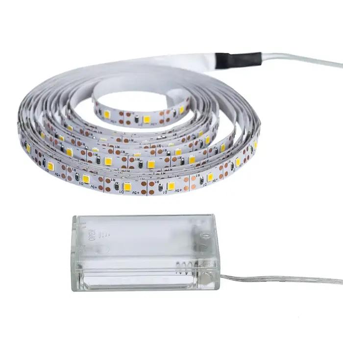 Bande lumineuse Led SMD2835, 50cm, 1M, 2M, 3M, 4M, 5M, ruban d'éclairage Flexible, blanc/blanc chaud