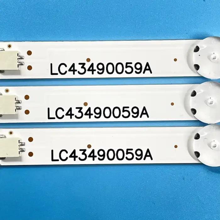 Bande de rétroéclairage LED, pour 43UJ635V 43UJ675V 43UK6300PLB 43UJ651V 43UJ634V 43UJ630V 43UJ561V 