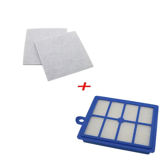 Filtre HEPA anti-poussière H12 H13/filtre en coton pour aspirateur Philips Electrolux AEG FC9080 FC9