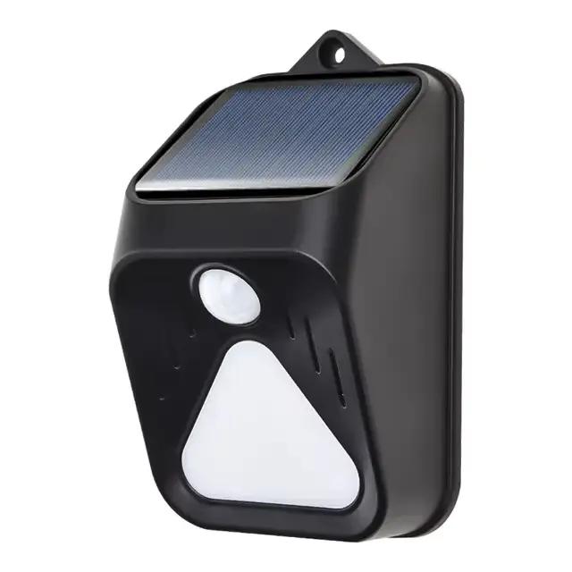 Lumière d'alarme solaire 62 étanche, détecteur de mouvement, sirène, stroboscope, système, animal de