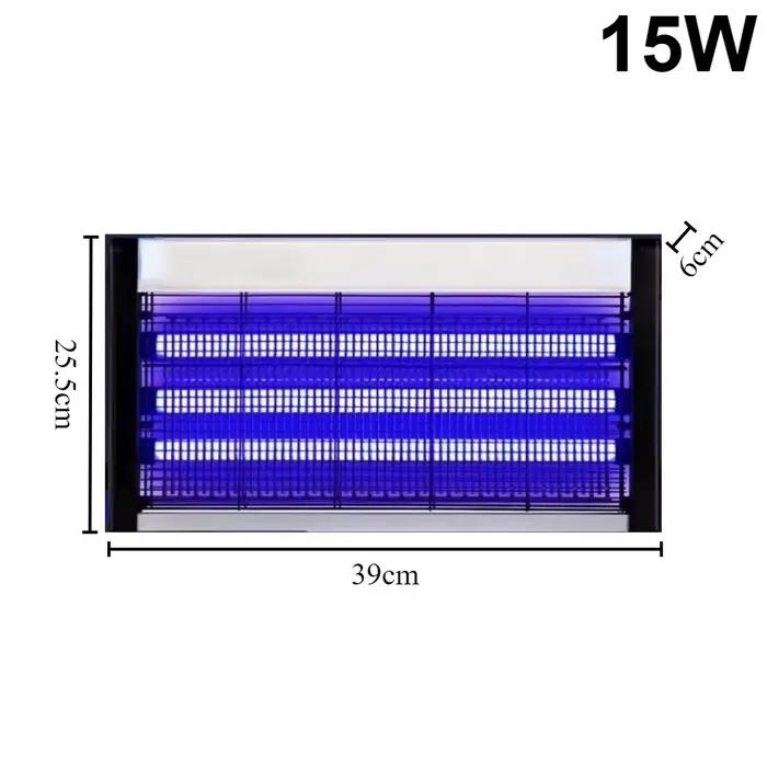 LED électrique moustique tueur lampe maison photocatalyse muet Anti mouche Bug Zapper physique moust