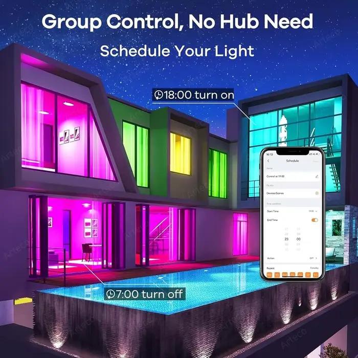 Ampoule LED intelligente Bluetooth Tuya