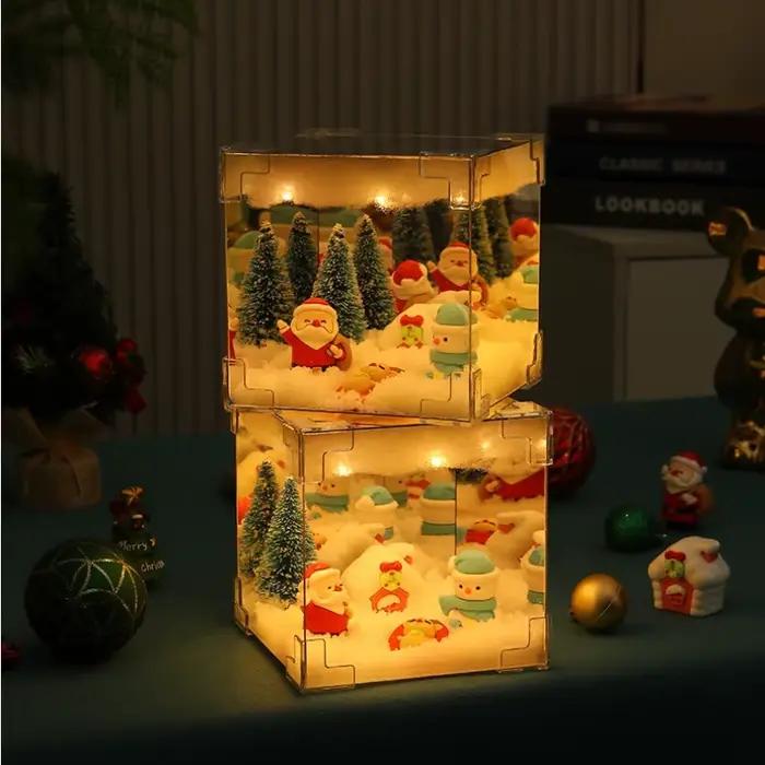 Lumière de noël LED, décorations d'éclairage pour chambre à coucher