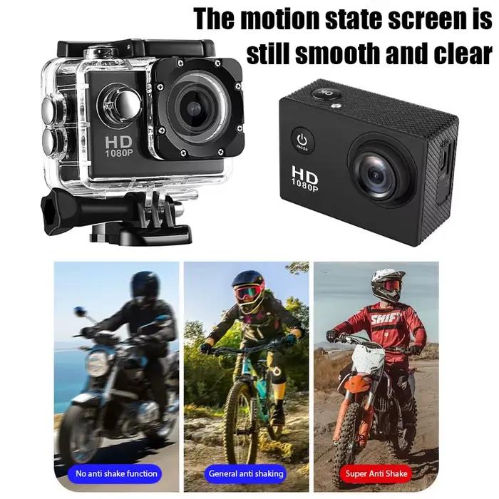 Caméra étanche Full HD 1080P 2.0 pouces caméscope sport DV Go voiture Cam Pro Mini