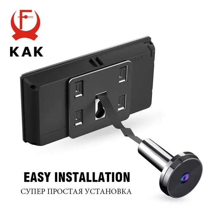 KAK 3.5 "photo de porte numérique caméra électronique visionneuse