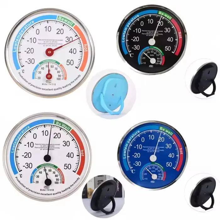 Thermomètre hygromètre Thermo analogique humidité contrôle du climat intérieur bureau à domicile extérieur jardin Restaurant outil de mesure
