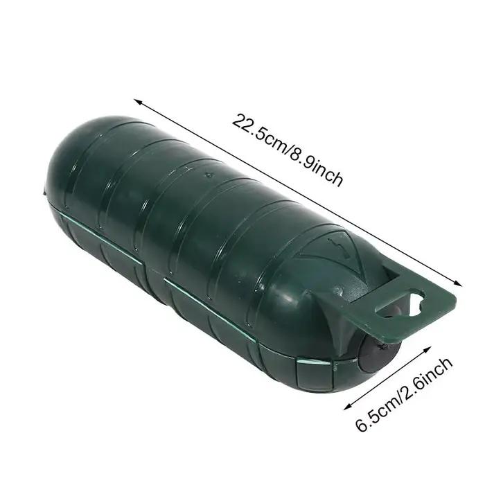Boîte de connexion électrique étanche avec couvercle de protection pour rallonge extérieure