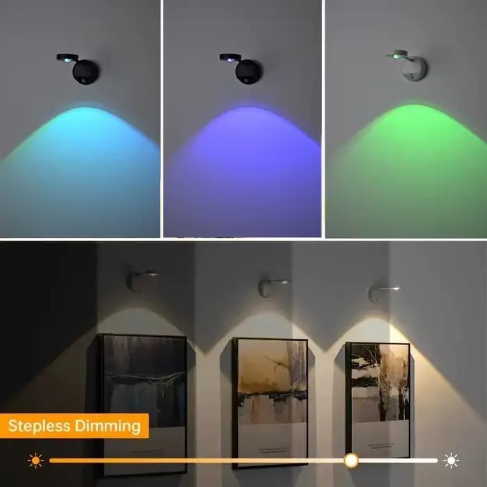 Lampe murale sans fil rechargeable
