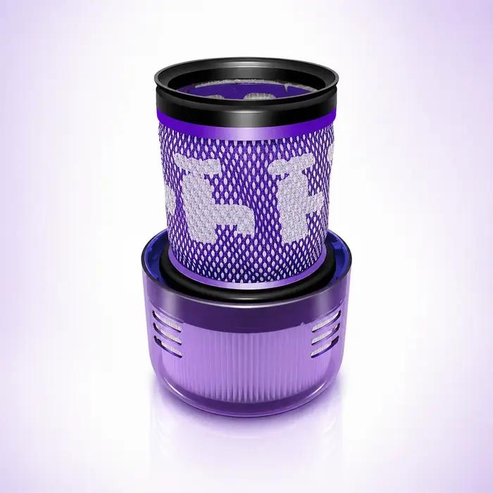 Filtre compatible pour Dyson V12 Detect Slim Absolute