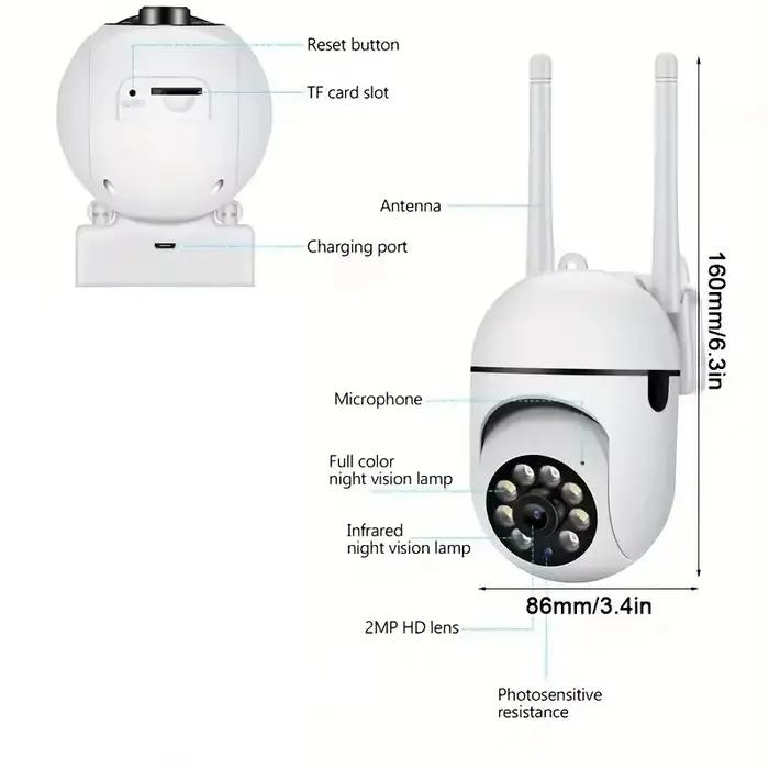 Caméra de surveillance sans fil A7