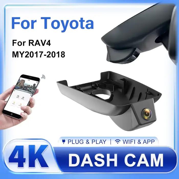 Caméra de tableau de bord 4K DVR Wifi pour voiture
