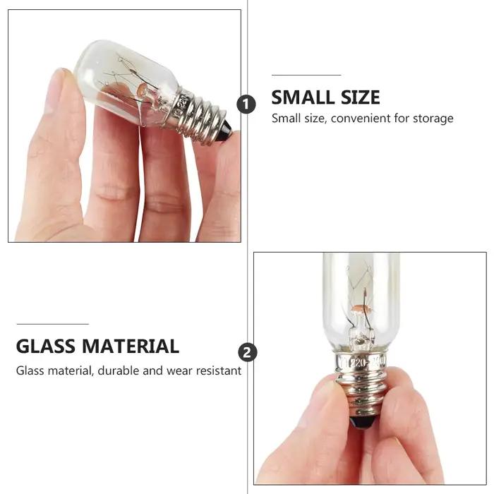 Ampoule de réfrigérateur E14 15W en verre