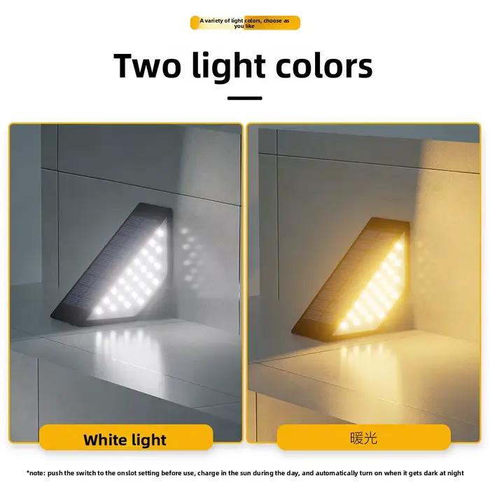 Lampes solaires d'extérieur pour escaliers
