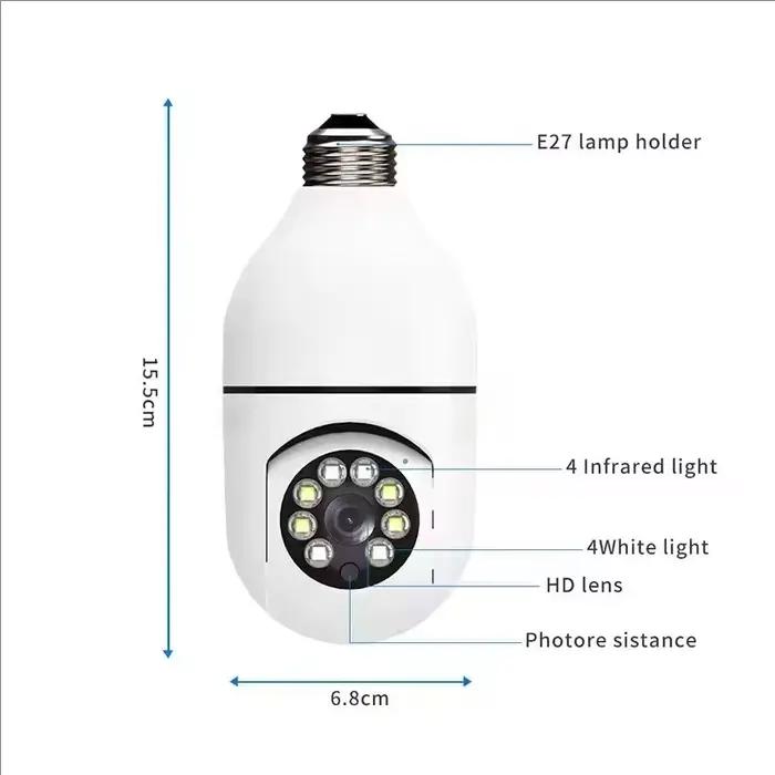 Caméra ampoule sans fil Wifi E27