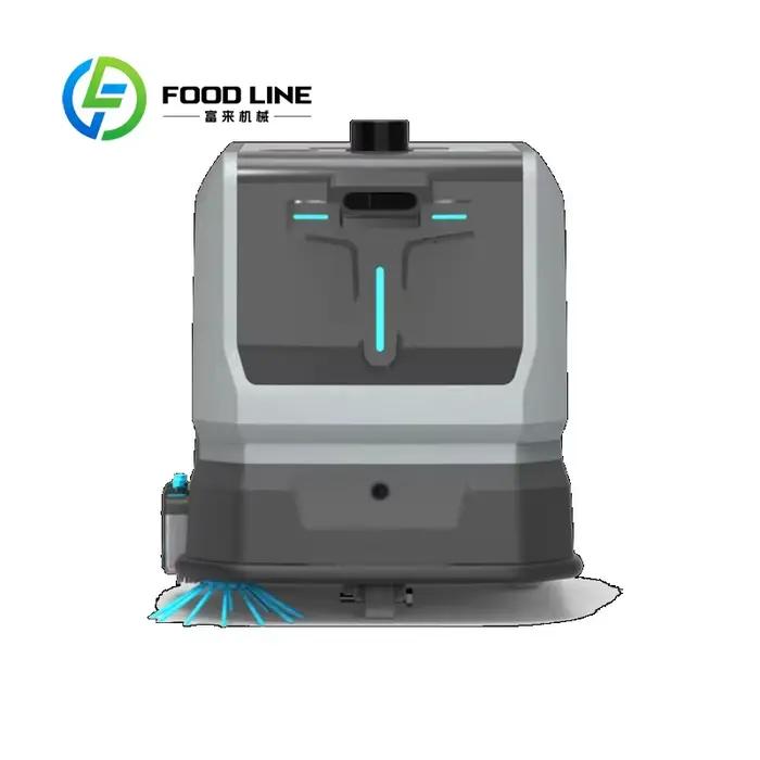 Robot de nettoyage de sols IA commercial personnalisé