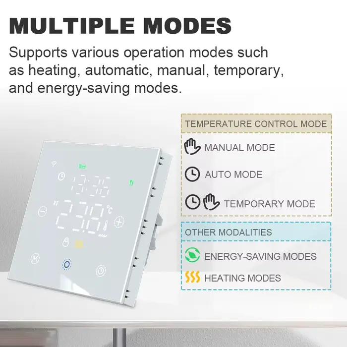 Smart WiFi pour l'eau et le chauffage au sol électrique